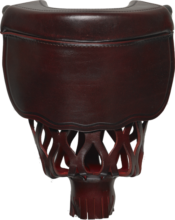 Burgundy Leather Shield Pockets Burgundy Leather Shield Pockets